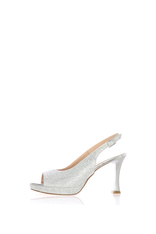 Sandalo elegante in tessuto glitter Soffice Sogno - 2