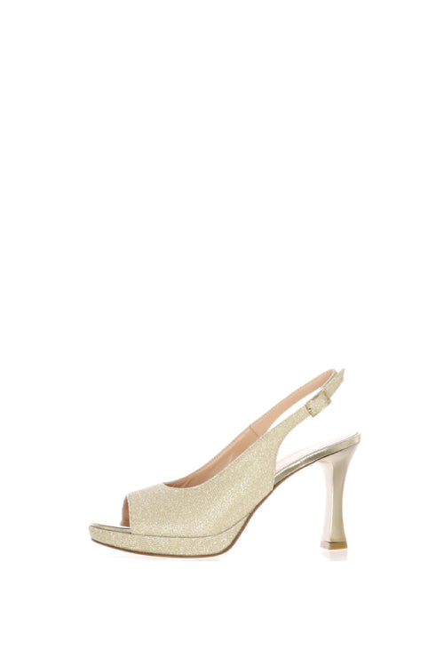 Sandalo elegante in tessuto glitter Soffice Sogno - 1