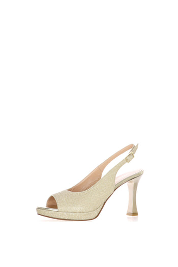 Sandalo elegante in tessuto glitter Soffice Sogno - 3