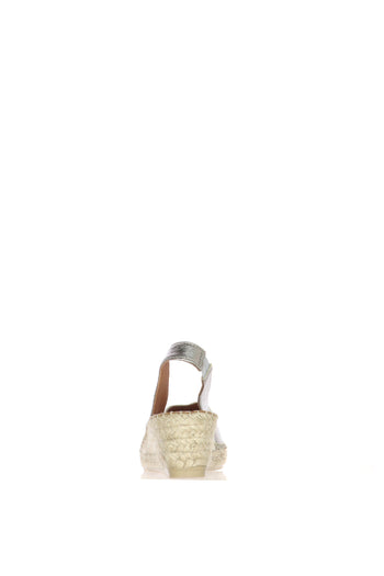 Sandalo espadrillas in pelle bronzo - 6