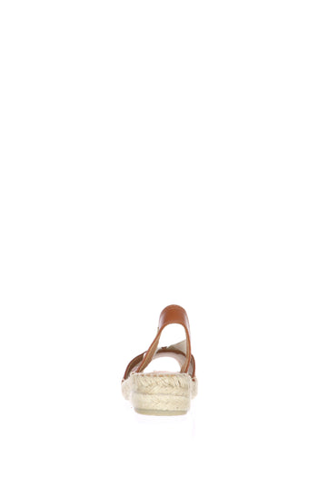 Sandalo espadrillas in pelle cuoio Toni Pons - 5