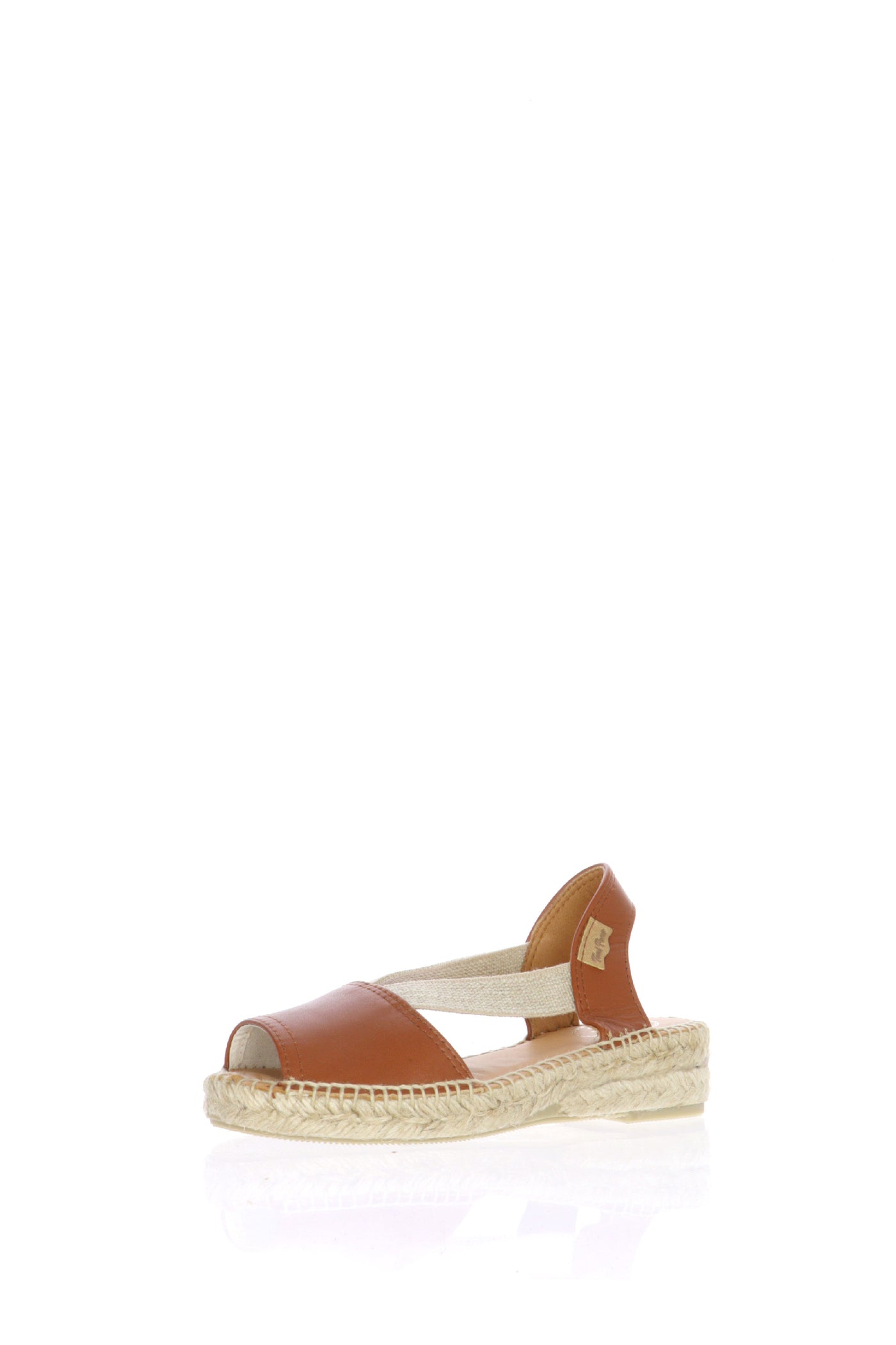 Sandalo espadrillas in pelle cuoio Toni Pons 2