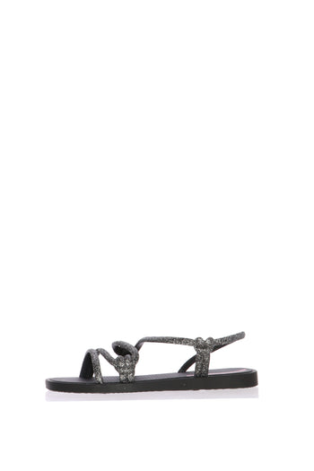 Sandalo mare beige rosa e nero Ipanema - 3
