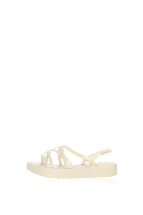 Sandalo mare rosa beige e rossa  in gomma Ipanema - 1