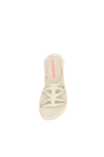 Sandalo mare rosa beige e rossa  in gomma Ipanema - 7