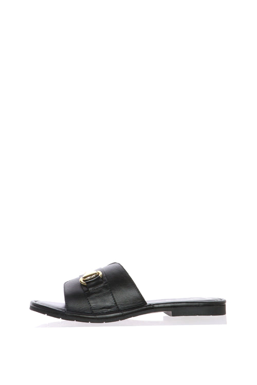 Sandalo mules con fibia - 1