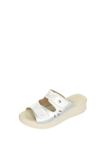 Sandalo scalzato doppia fascia regolabile Cinzia Soft - 3