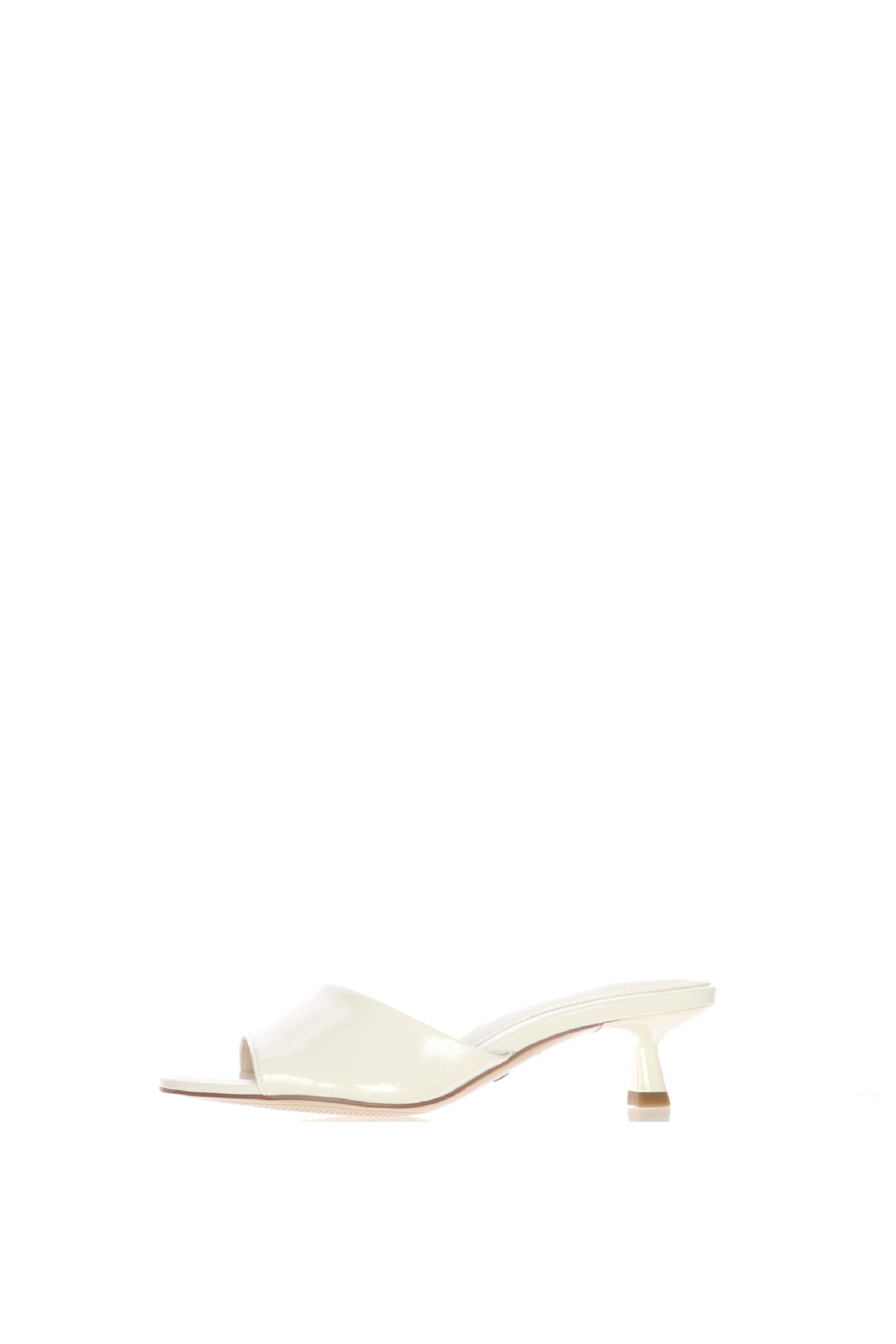 Sandalo scalzato mules tacco kitten