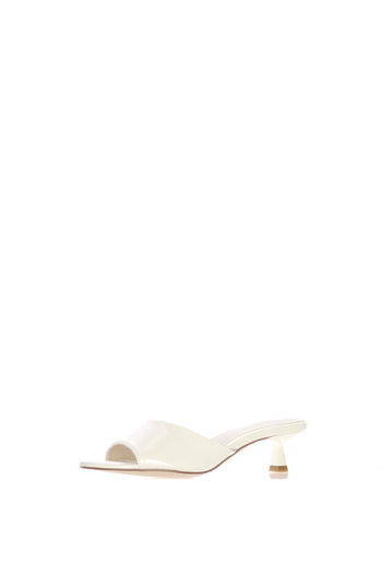 Sandalo scalzato mules tacco kitten - 3