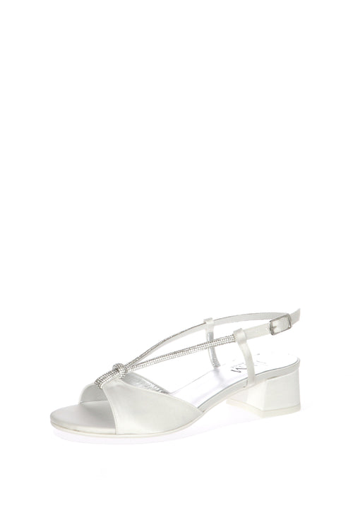 Sandalo sposa Maura con gioiello I AM Bride - 2