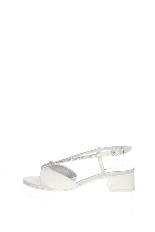 Sandalo sposa Maura con gioiello I AM Bride - 1
