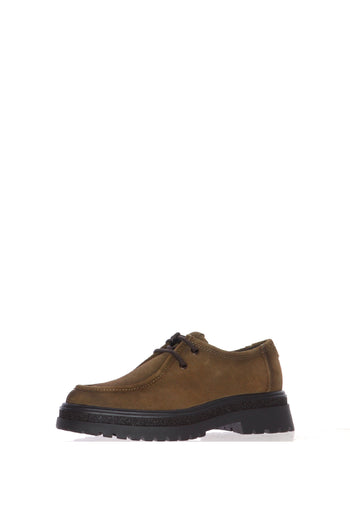 Scarpa allacciata ingegnere camel - 3