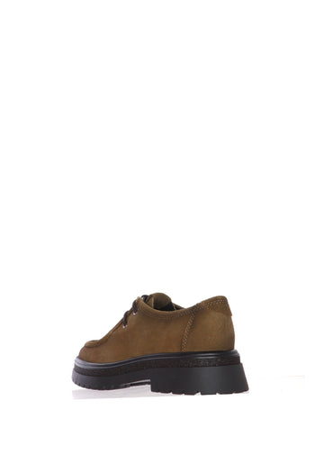 Scarpa allacciata ingegnere camel - 4