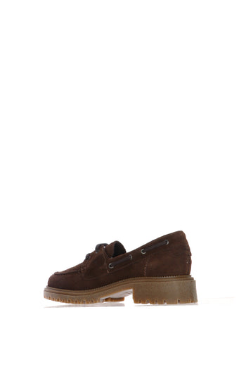 Scarpa stringata stile barca - 4