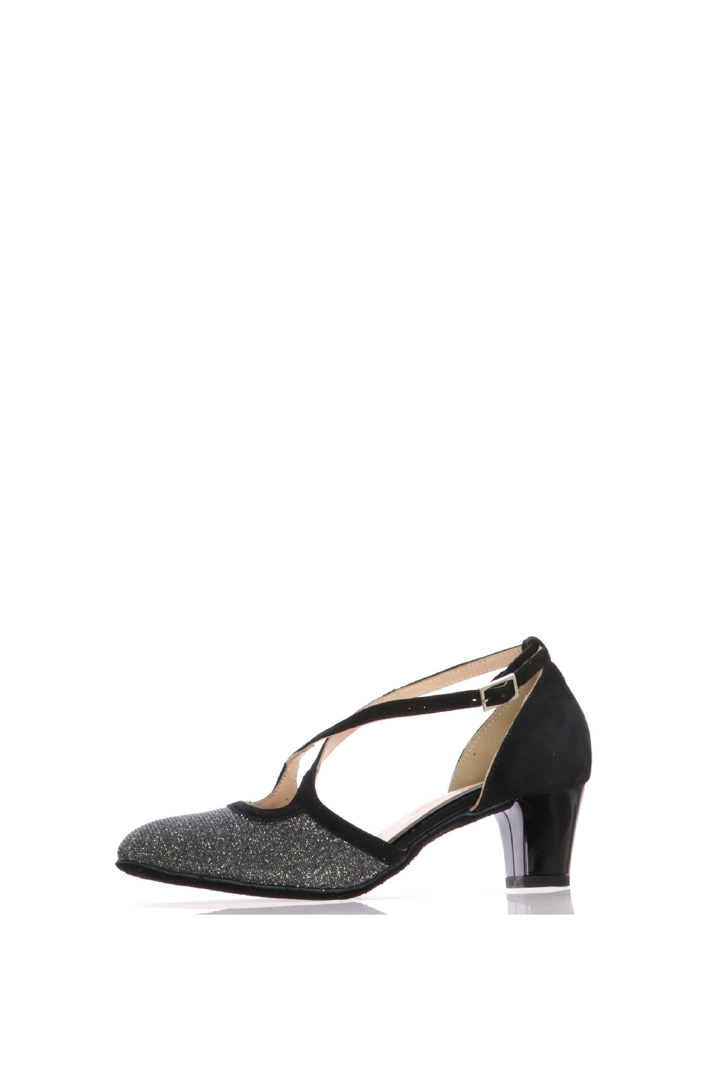 Scarpe da ballo con tallone e punta chiusa con cinturino sul dorso Esmeralda