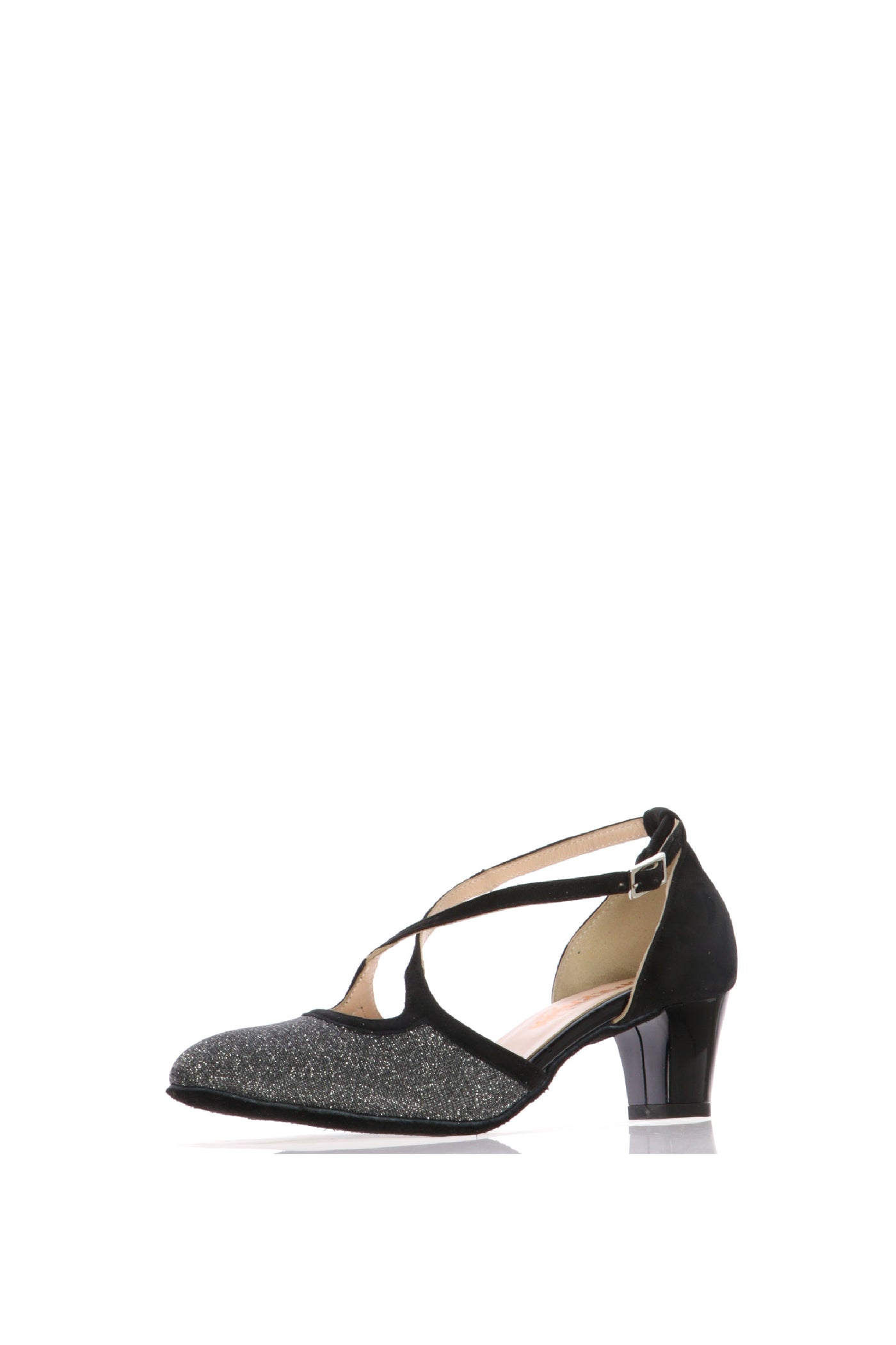 Scarpe da ballo con tallone e punta chiusa con cinturino sul dorso Esmeralda 2