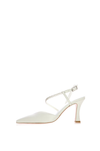Slingback gioiello LUCE in vera pelle I AM Bride - 9