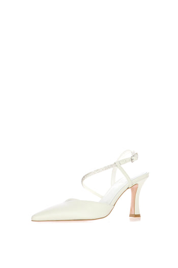 Slingback gioiello LUCE in vera pelle I AM Bride - 10