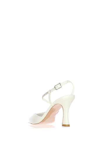 Slingback gioiello LUCE in vera pelle I AM Bride - 11