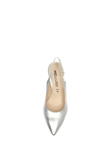 Slingback argento e oro tacco medio dal 33 al 44 - 10