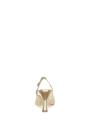 Slingback argento e oro tacco medio dal 33 al 44 - 7