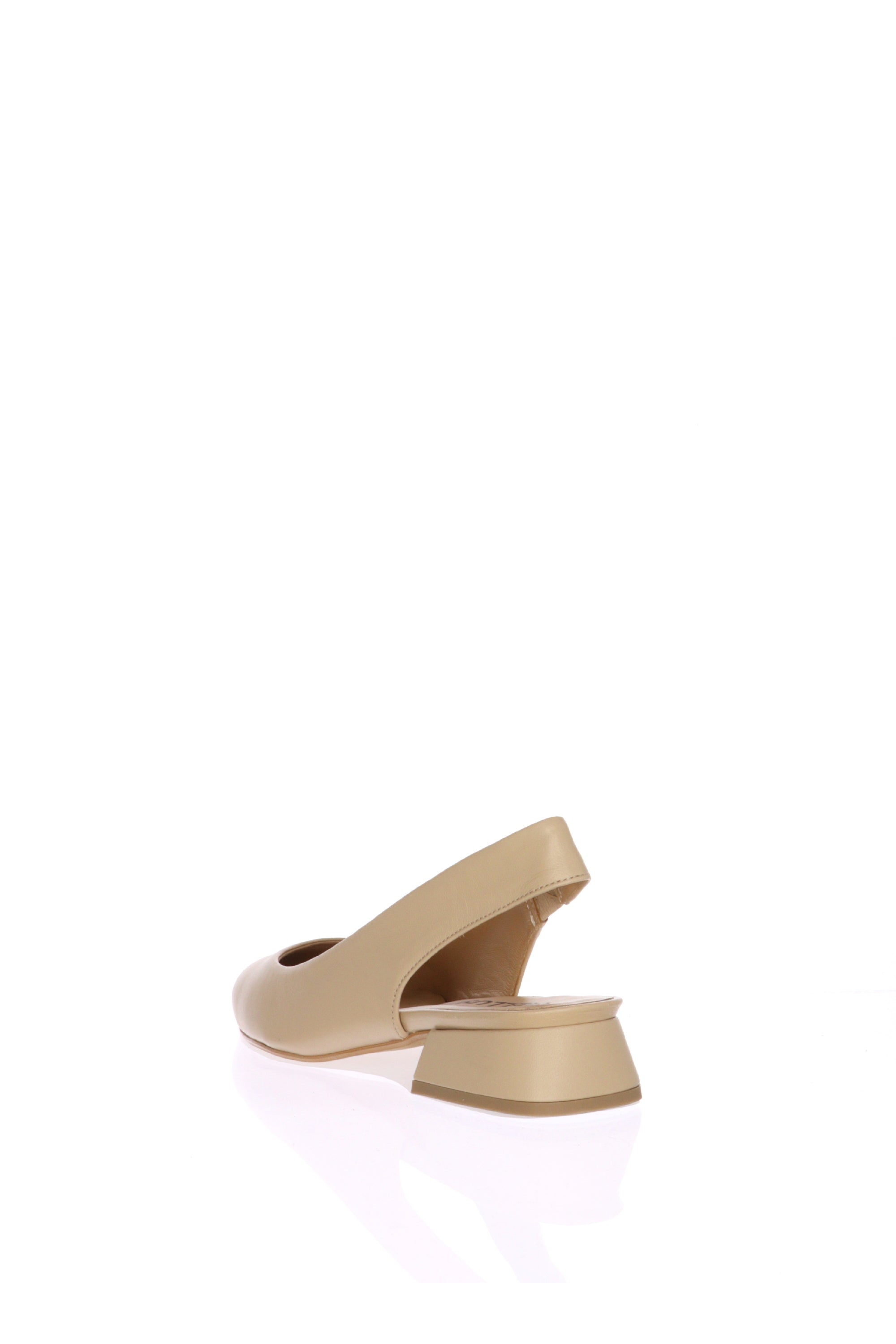 Slingback nude tacco basso Melluso