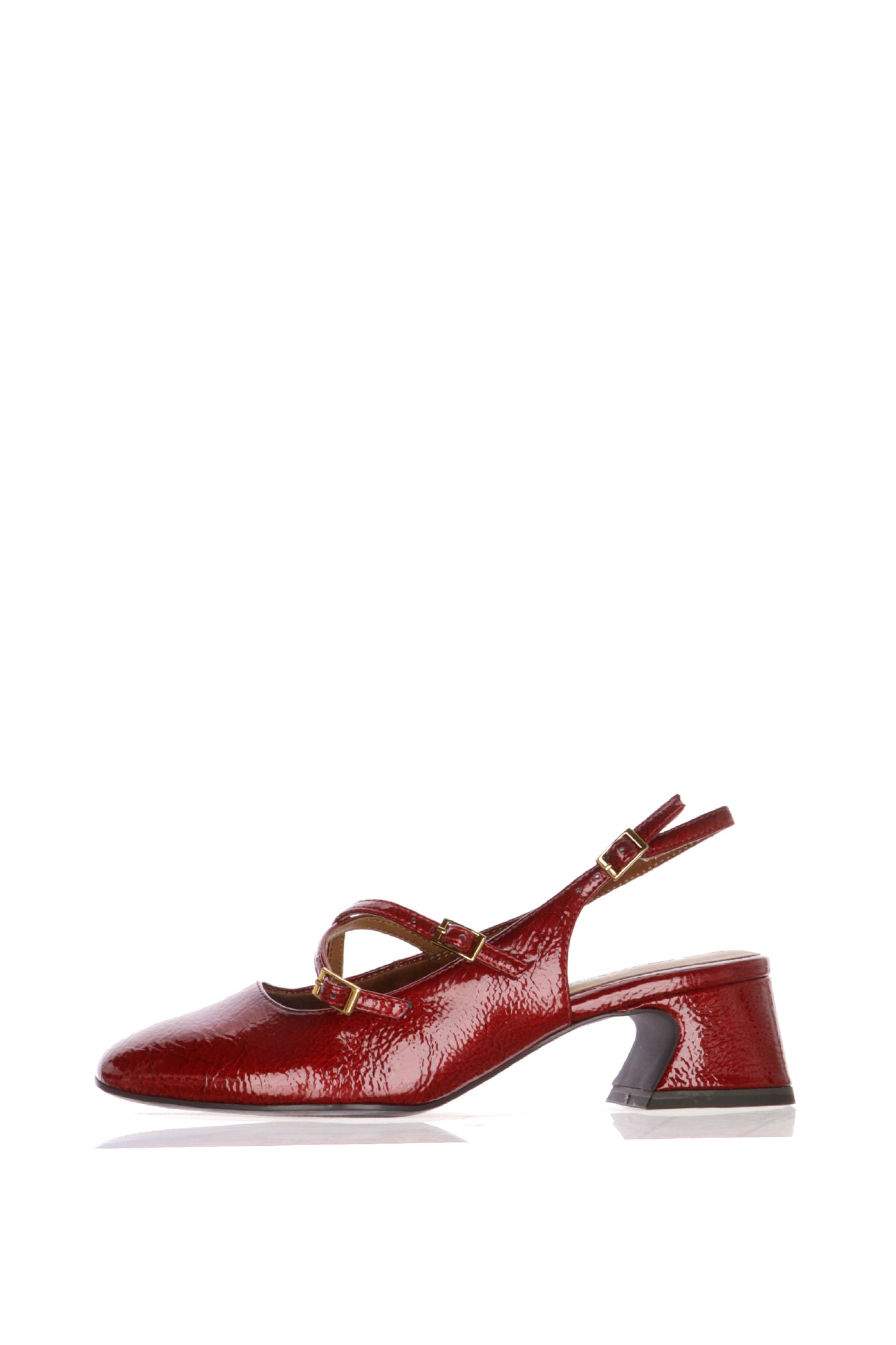 Slingback rossa Stile Mary Jane Tamaris con Plantare touch it