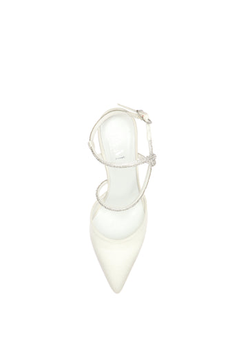 Slingback sposa Olivia tubo luminoso strassato I Am Bride - 7