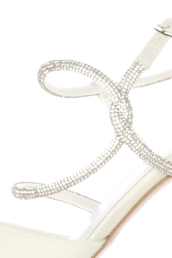 Slingback sposa Olivia tubo luminoso strassato I Am Bride - 6