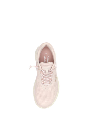 Sneaker elastica in tessuto traspirante rosa - 5