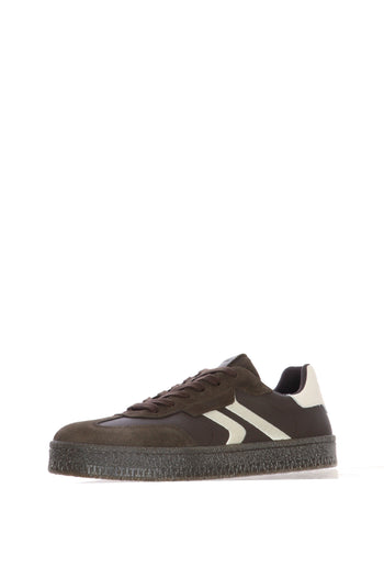 Sneaker in camoscio con suola crepe - 3