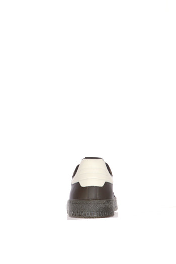 Sneaker in camoscio con suola crepe - 6