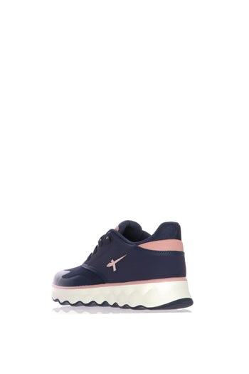 Sneaker in tessuto elastico blu con plantare estraibile Tamaris - 3