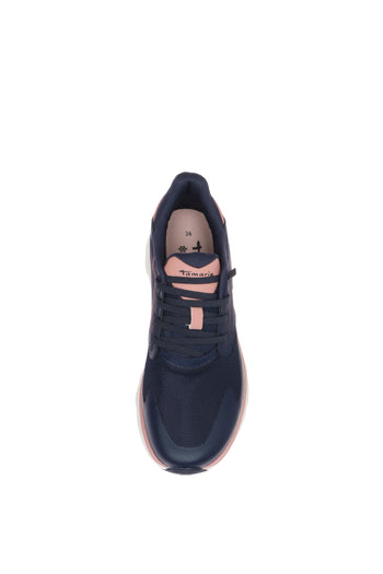 Sneaker in tessuto elastico blu con plantare estraibile Tamaris - 4