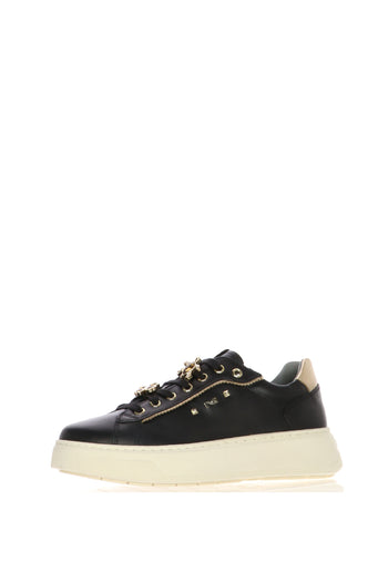 Sneakers Donna in Pelle nero Nero Giardini - 3