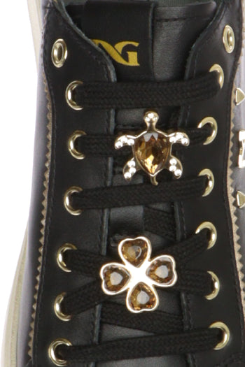 Sneakers Donna in Pelle nero Nero Giardini - 6