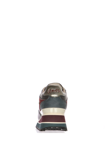 Sneakers London  in pelle e camoscio grigio Anekke - 6