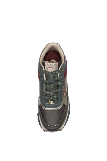 Sneakers London  in pelle e camoscio grigio Anekke - 3
