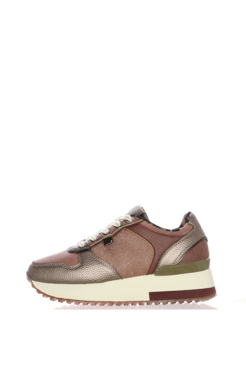 Sneakers Oxford rosa  in pelle Anekke - 3