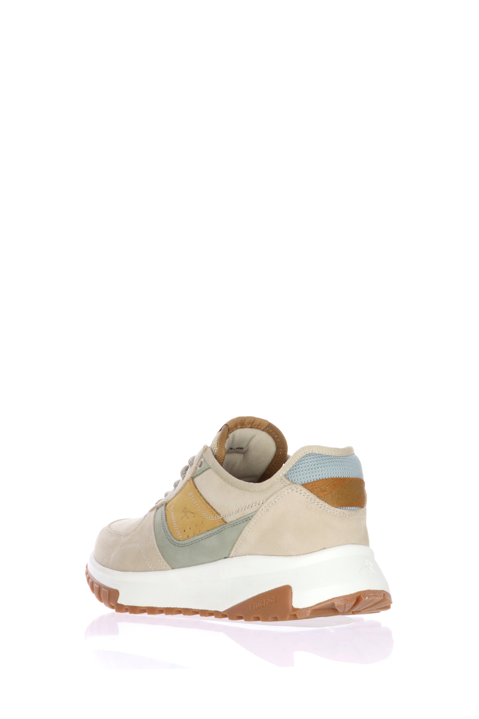 Sneakers allacciata colorata Fluchos