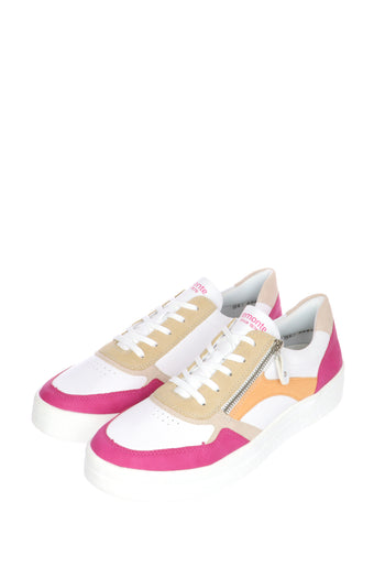 Sneakers bianca con dettagli colorati numeri grandi donna Remonte - 11