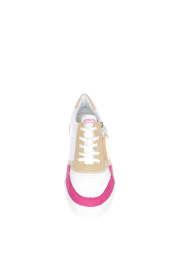 Sneakers bianca con dettagli colorati numeri grandi donna Remonte - 10