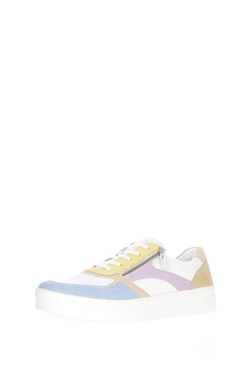 Sneakers bianca con dettagli colorati numeri grandi donna Remonte - 3