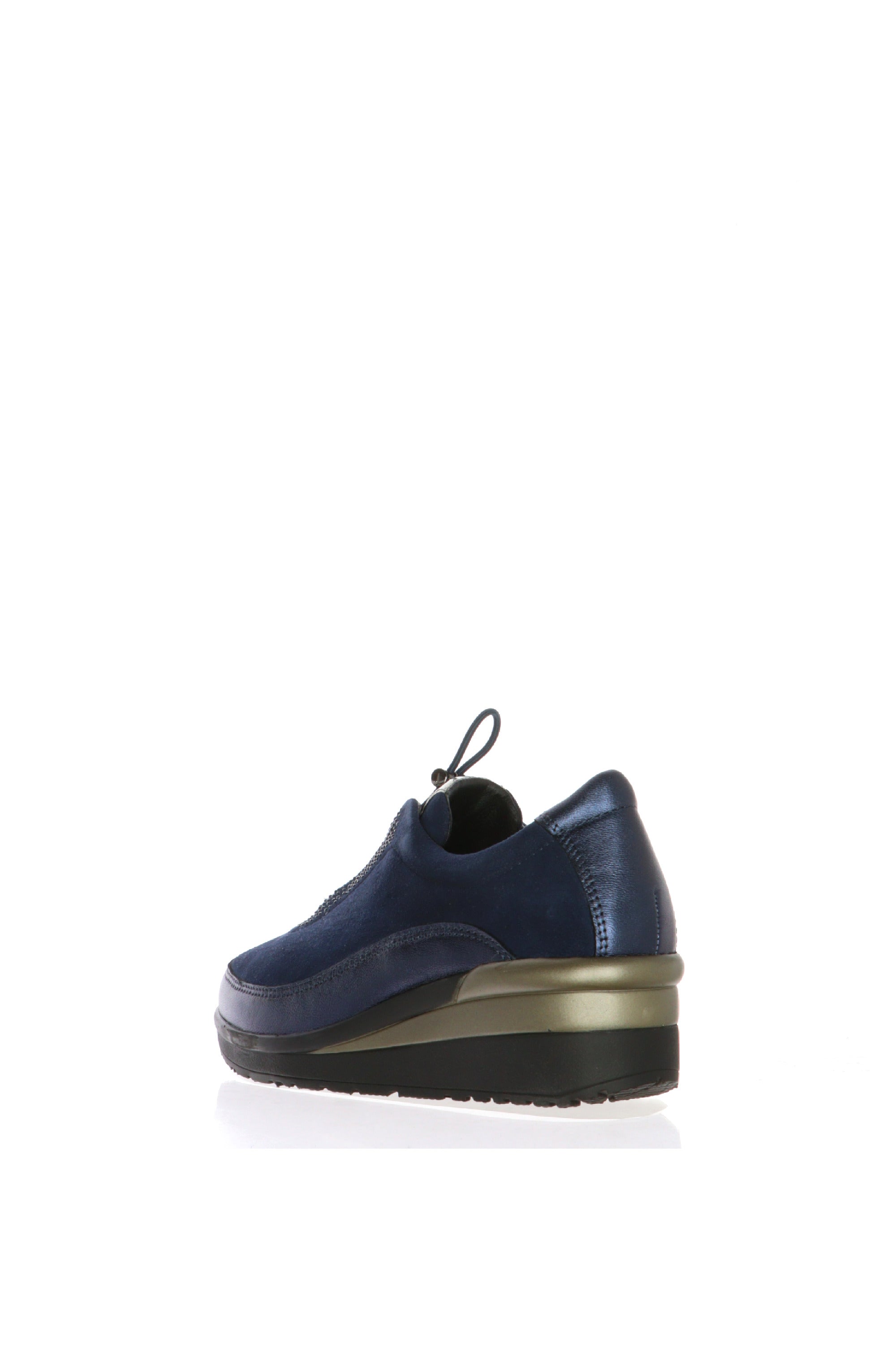 Sneakers blu con lacci elastici Cinzia Soft