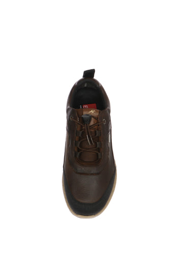 Sneakers con lacci elastici marrone plantare estaribile Fluchos - 6