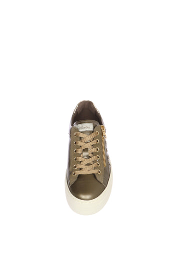 Sneakers donna in pelle  bronzato  Nero Giardini - 5