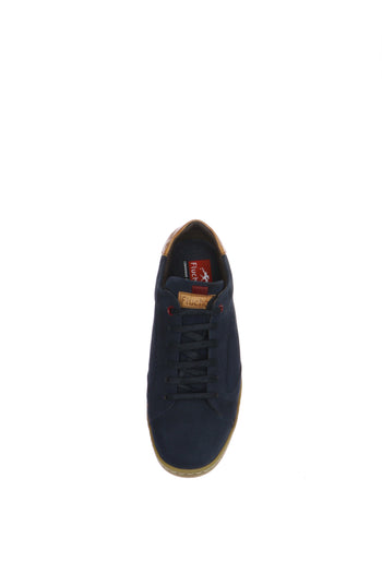 Sneakers in camoscio blu Fluchos. - 5