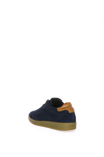 Sneakers in camoscio blu Fluchos. - 4