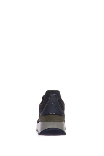 Sneakers in camoscio blu con lacci elastici Ara Shoes - 4