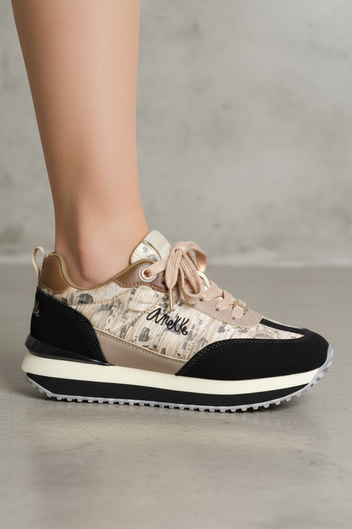 Sneakers in camoscio e tessuto Anekke - 2